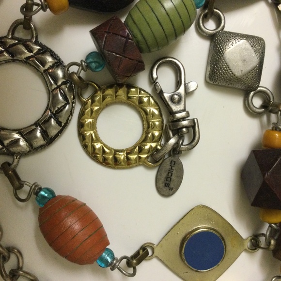 RARELY CHICO’S VINTAGE Women’s Adjustable Chain Belt - Picture 4 of 6